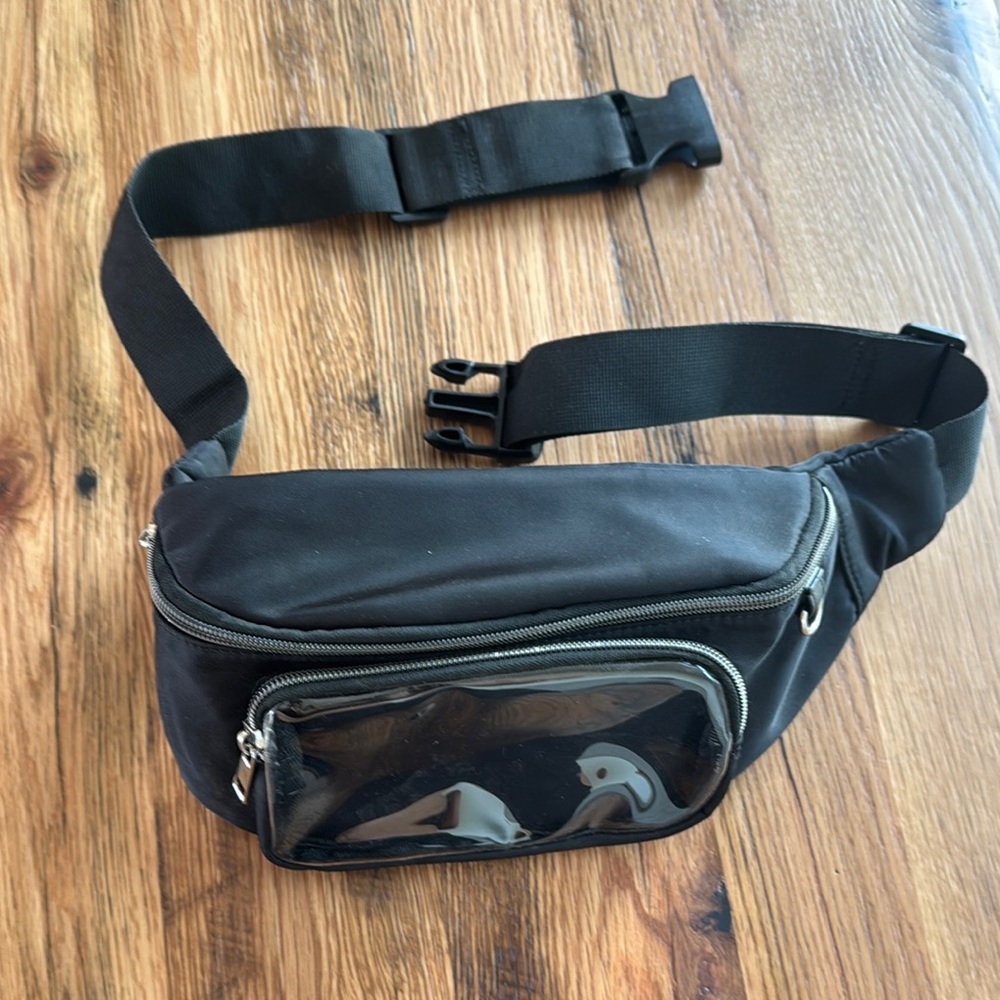 Black Waist Bag